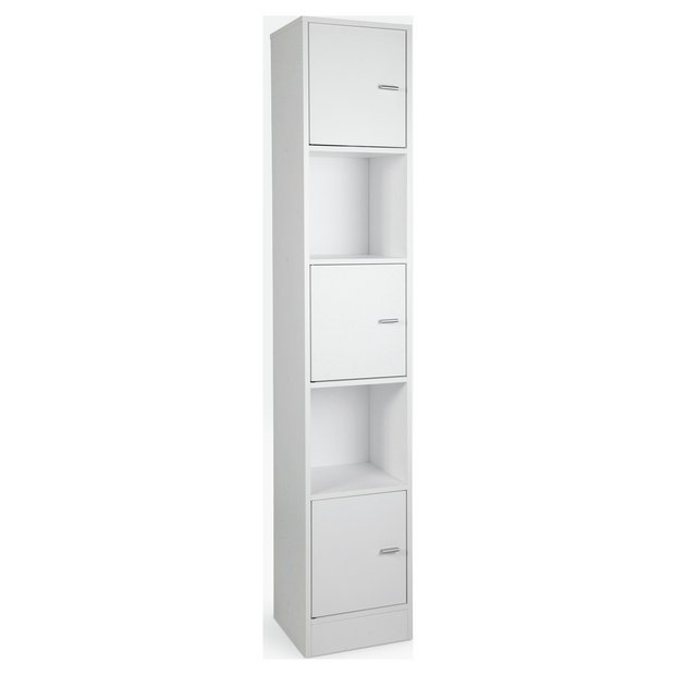 Buy HOME Tall Bathroom Storage Unit White at Argos.co.uk Your
