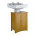 HOME Tongue and Groove Under Sink Storage Unit -Pine Effect