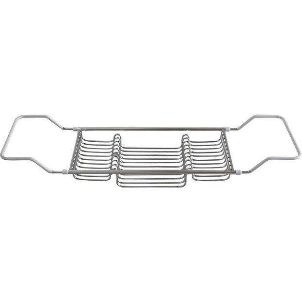 Buy HOME Over Bath Rack Chrome Plated at Argos.co.uk Your Online Shop for Bath accessories