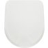 Argos Home Square Thermoplastic Slow Close Toilet Seat White