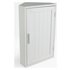 Argos Home Wooden Corner Bathroom Cabinet - White