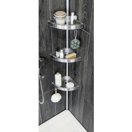 Argos Home Floor to Ceiling Aluminium Shower Organiser Pole
