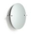 Collection Tilting Bevelled Oval Bathroom Mirror