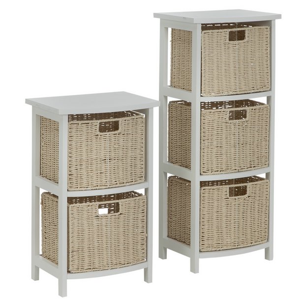 Buy Collection 2 and 3 Drawer Storage Unit Natural at Argos.co.uk
