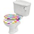 ColourMatch Moulded Wood Toilet Seat - Spots