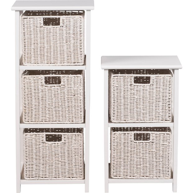 Buy Collection 2 and 3 Drawer Unit White at Argos.co.uk Your Online Shop for Bathroom