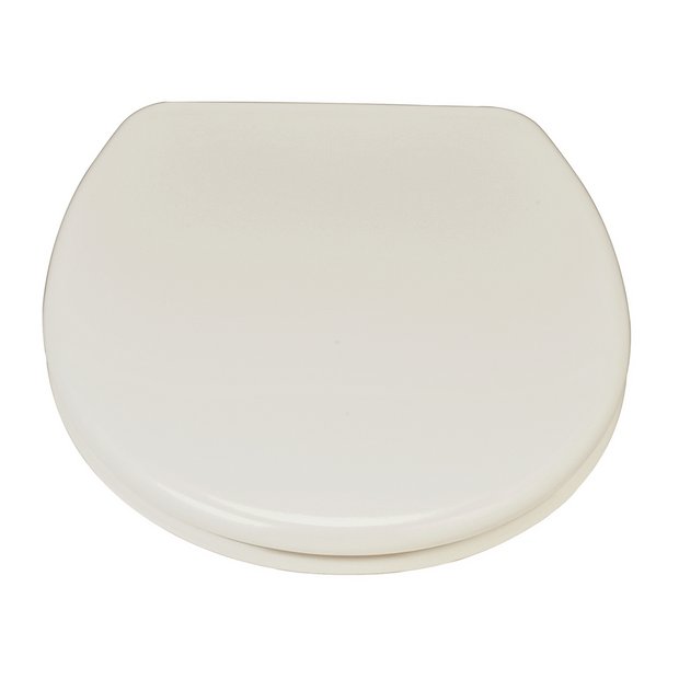 Buy Argos Home Thermoplastic Slow Close Toilet Seat - Cream | Toilet