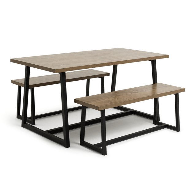 Argos dining store table with bench