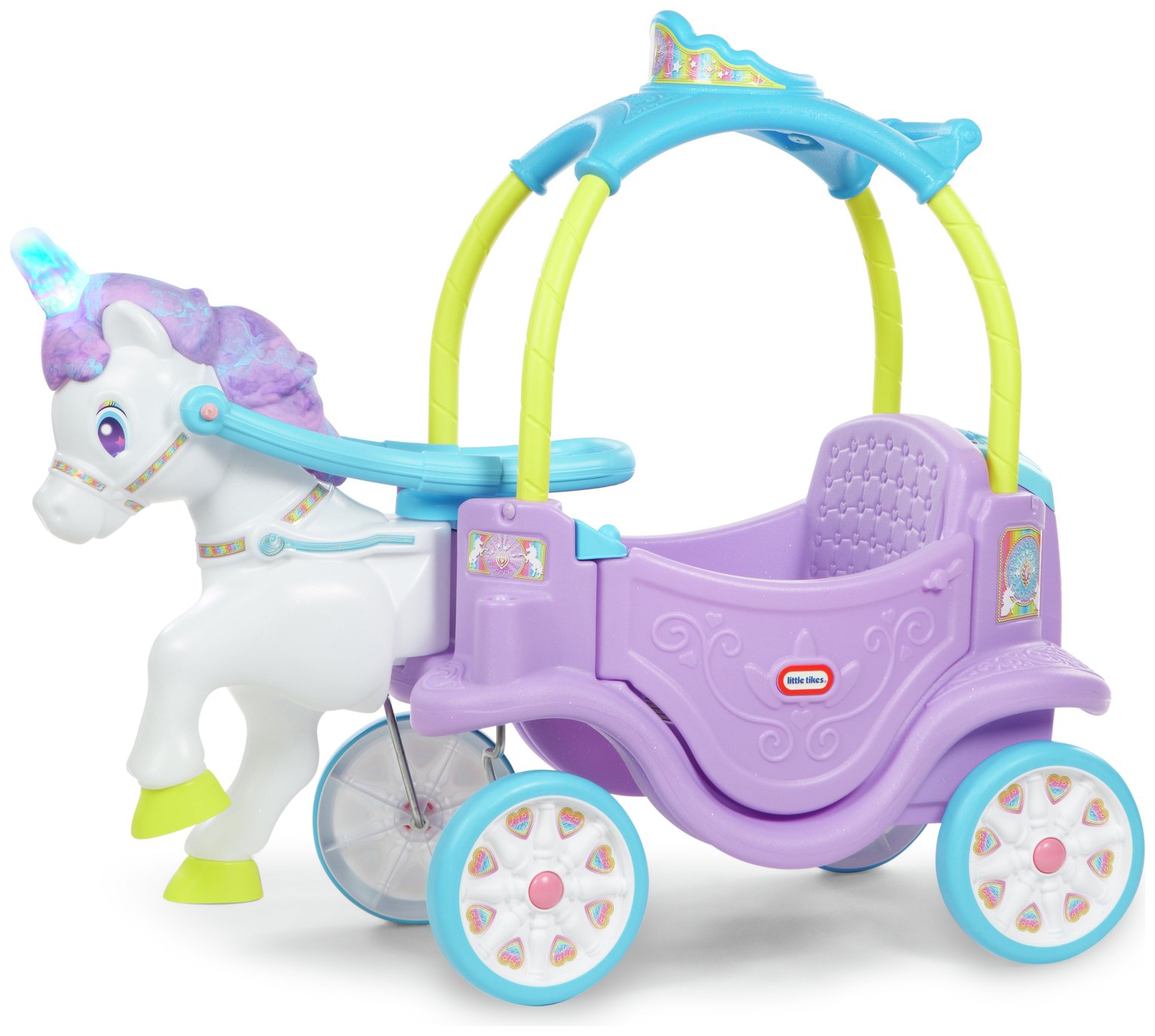 little tikes princess horse & carriage