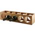 Argos Home Set of 2 5 Bottle Bamboo Stacking Wine Racks