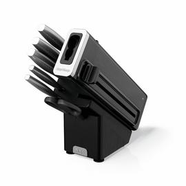 Ninja StaySharp 6 Piece Knife Set, Wood Block & Sharpener