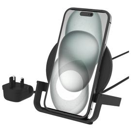 Belkin 10W Wireless Charger Stand with Plug - Black