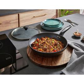 Morphy Richards 28cm Non Stick Aluminium Lidded Frying Pan