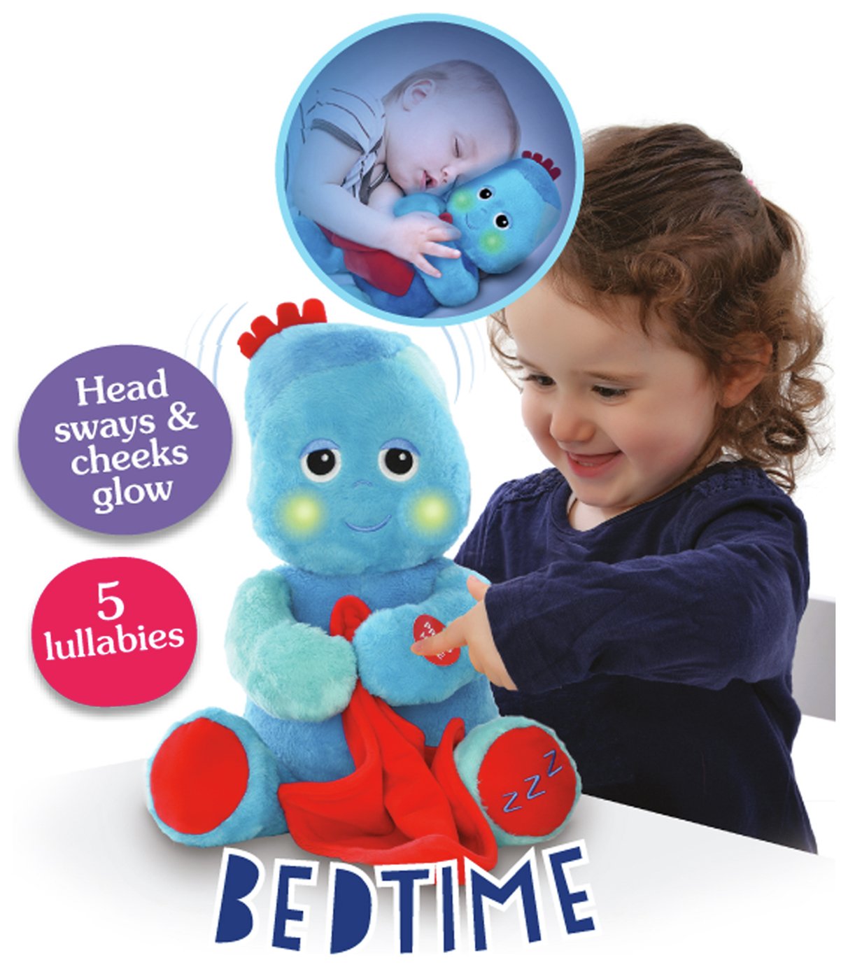 in the night garden teddy set