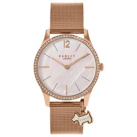 Radley Millbank Rose Gold Mesh Bracelet Strap Watch RY4288 Best Price and Cheapest