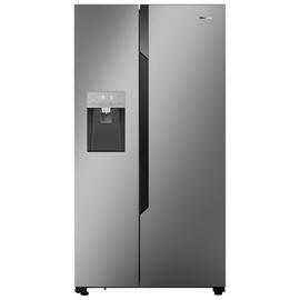 Hisense RS694N4TD1 American Fridge Freezer - Silver