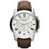 Fossil Grant Mens Brown Leather Strap Chronograph Watch