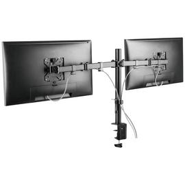ProperAV Dual Swing Arm Desk PC Monitor Mount 17-32 Inch