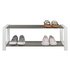 Argos Home 2 Tier Shoe Rack - White & Chrome