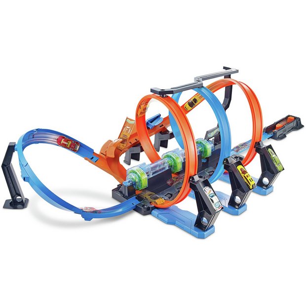 Hot wheels track loop sales set