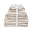 Argos Home 6 Piece Towel BaleStone Skinny Stripe