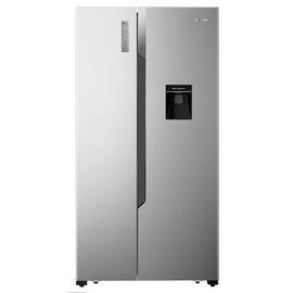 Fridgemaster MS91515DFF American Fridge Freezer - Silver