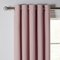 Argos Home Blackout Thermal Eyelet Curtains - Blush