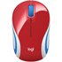 Logitech M187 Mini Wireless Mouse - Red