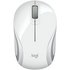 Logitech M187 Mini Wireless Mouse - White