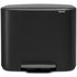 Brabantia 34 Litre Pedal Bin - Matt Black