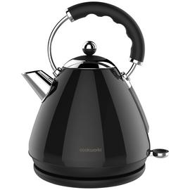 Cookworks Pyramid Kettle - Black