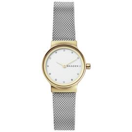 Skagen Ladies' Freja SKW2666 Two Tone Mesh Strap Watch