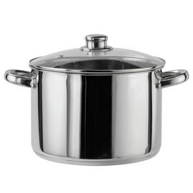 Argos Home 24cm Stainless Steel Stock Pot