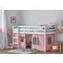 Argos Home Kaycie White Mid Sleeper with Rose Tent