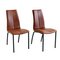 Argos Home Milo Pair of Curve Back Dining Chairs - Tan