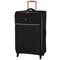 it Luggage Large Expandable 4 Wheel Soft Suitcase - Black
