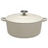 Argos Home 5.3 Litre Cast Iron Casserole Dish - Cream