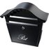 Argos Home Senior Wall Mountable Black Lockable Letter Box