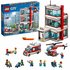 LEGO City Town Hospital Building Set with Light Bricks-60204