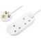 Masterplug 2 Socket 10 Metre Extension Lead