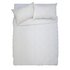 Argos Home Hadley Cream Pintuck Bedding Set - Double