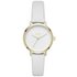 DKNY Ladies Modernist NY2677 White Leather Strap Watch