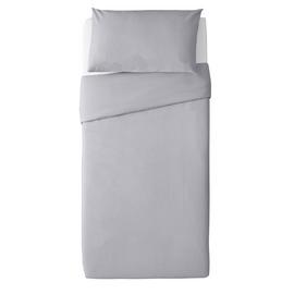 Habitat Brushed Cotton Plain Bedding Set