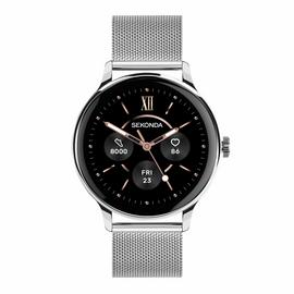 Sekonda Flex Plus Stainless Steel Silver Mesh Smart Watch