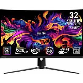 MSI MPG 321CURX QD-OLED 32 Inch 240Hz 4K UHD Gaming Monitor
