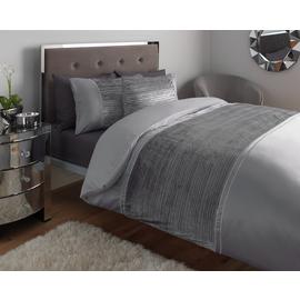 Argos Home Sparkle Velvet Bedding Set