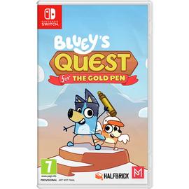 Bluey's Quest for The Gold Pen Switch Game Pre-Order