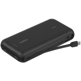 Belkin 30W 20000mAh Power Bank with USB-C Cable - Black