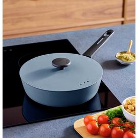 Morphy Richards 24cm Forged Aluminium Saute Pan - Blue