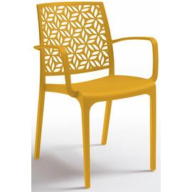 Bica Ninfa Contract Stack Chair - Yellow